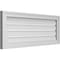 Ekena Millwork Vertical Surface Mount PVC Gable Vent: Functional, w/ 2"W x 1-1/2"P Brickmould Frame, 36"W x 14"H GVPVE36X1402SF - alternate 5